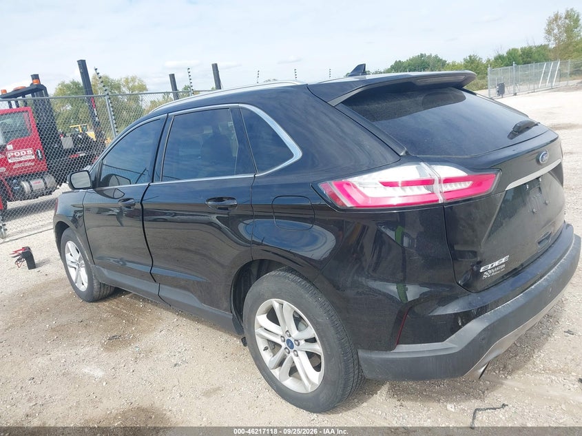 Vin: 2fmpk4j98kbc40312, lot: 46717041, ford edge sel 20193