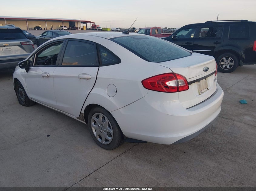 2012 FORD FIESTA auction photo 3