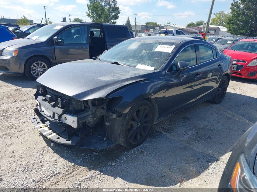 Vin: jm1gj1w58g1432845, lot: 46717085, mazda mazda6 i grand touring 20162