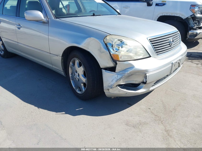 LEXUS LS 430 2003 VIN JTHBN30FX30110881