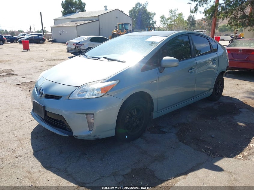2013 Toyota Prius, Невідомо, IAAI, VIN JTDKN3DU3D5591149 — фото 2