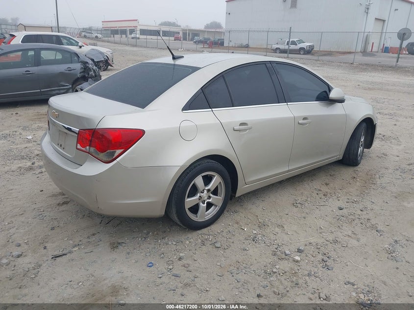 Vin: 1g1pc5sb3d7175768, lot: 46717123, chevrolet cruze 1lt auto 20134