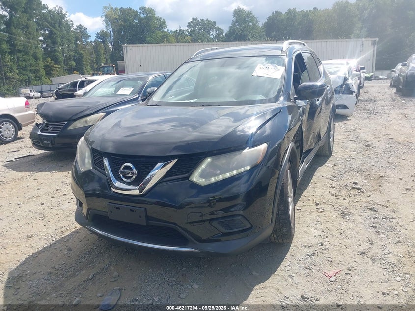 2016 Nissan Rogue, Лівий бік, IAAI, VIN JN8AT2MT2GW000525 — фото 2