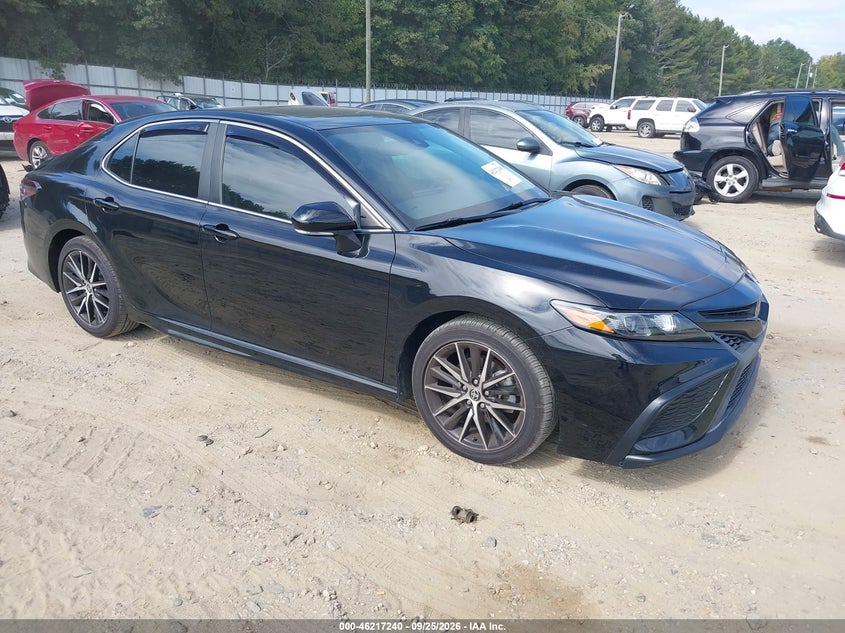 Vin: 4t1t11ak1pu743846, lot: 46717163, toyota camry se 2023 img_1