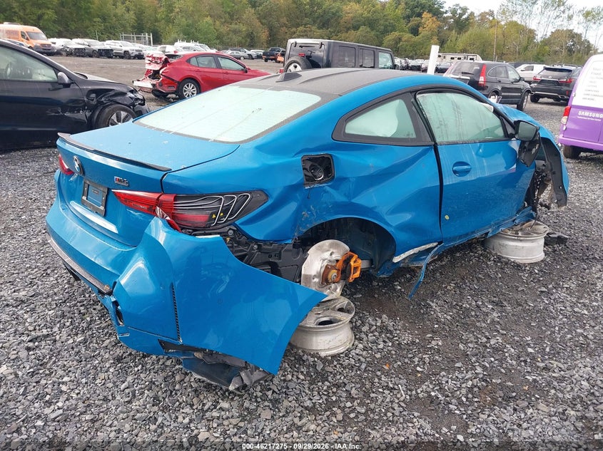 Vin: wbs33hk09scu63569, lot: 46717198, bmw m4 competition xdrive 20254