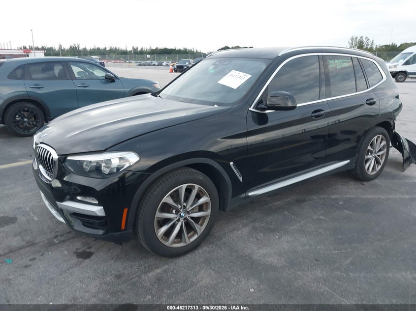 Vin: 5uxtr7c55klr52513, lot: 46717236, bmw x3 sdrive30i 20192