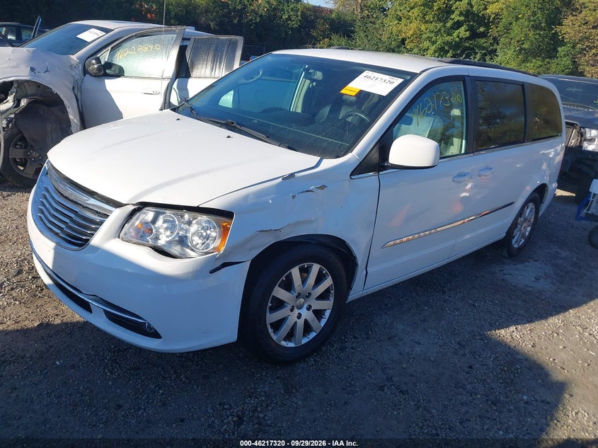 2016 Chrysler Town & Country Touring, Левый бок, IAAI, VIN 2C4RC1BG7GR208813 — фото 2
