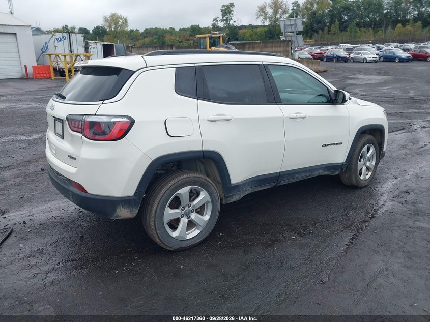 Vin: 3c4njdbbxkt839250, lot: 46717283, jeep compass latitude 4x4 20194