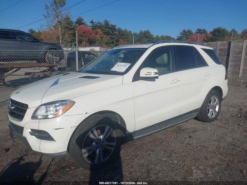 Vin: 4jgda5hb6da165743, lot: 46717314, mercedes-benz ml 350 4matic 20132