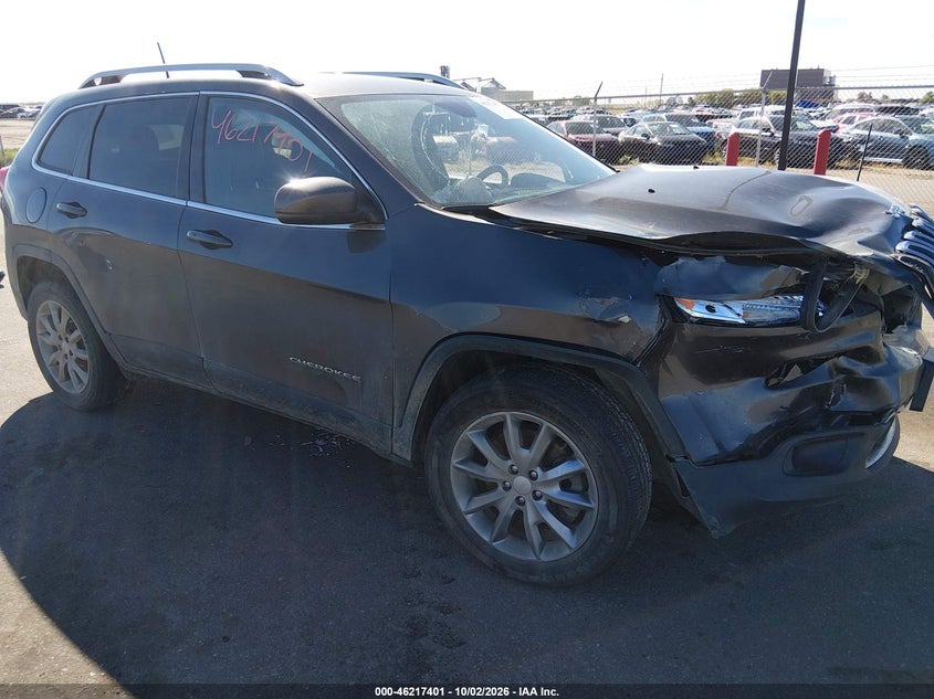 Vin: 1c4pjmdb9jd506418, lot: 46717324, jeep cherokee limited 4x4 20181