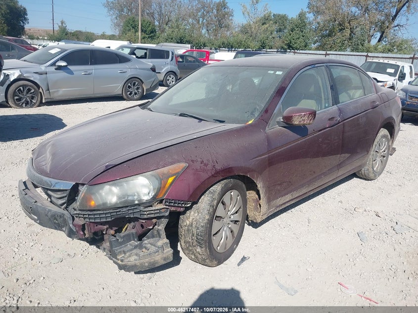 Vin: 1hgcp2f38ca241696, lot: 46717331, honda accord 2.4 lx 20122