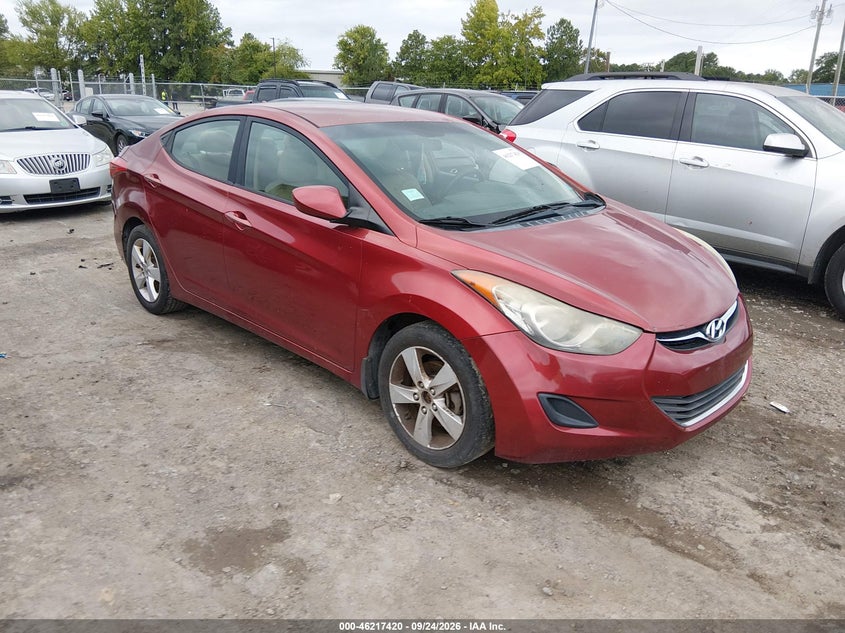 Vin: 5npdh4ae2dh232118, lot: 46717343, hyundai elantra gls 2013 img_1