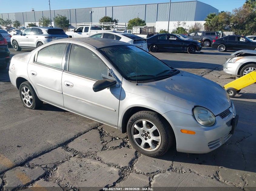 DODGE NEON 2005 VIN 1B3ES56CX5D169555