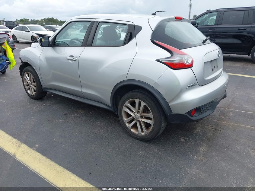 Vin: jn8af5mr5gt601247, lot: 46717391, nissan juke nismo/s/sl/sv 20163