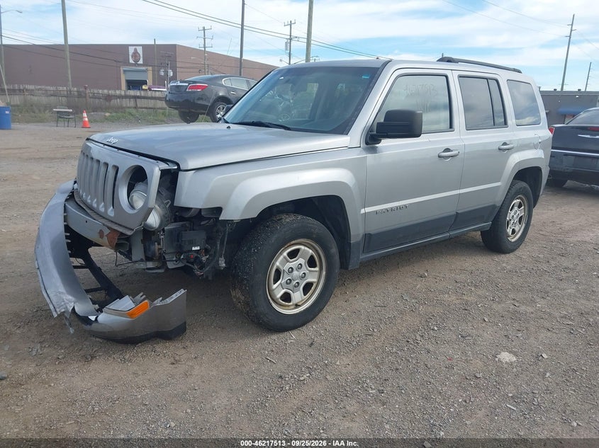 Vin: 1c4njrbb9fd279794, lot: 46717437, jeep patriot sport 20152