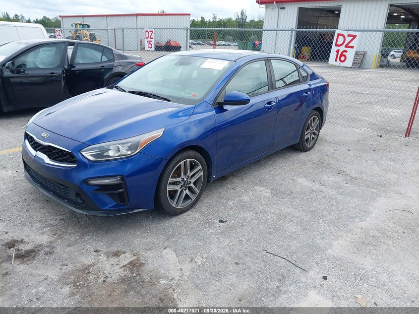 Vin: 3kpf34ad6ke026137, lot: 46717445, kia forte s 20192