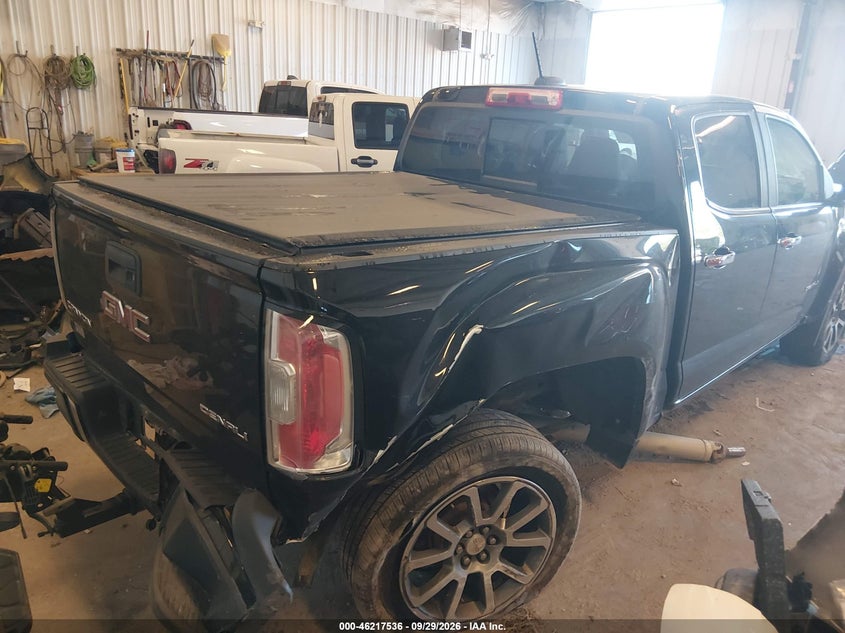 Vin: 1gtp6ee17j1209209, lot: 46717459, gmc canyon denali 20184