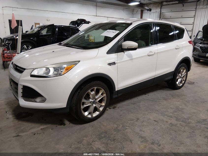 Vin: 1fmcu9h98dua25831, lot: 46717486, ford escape sel 20132