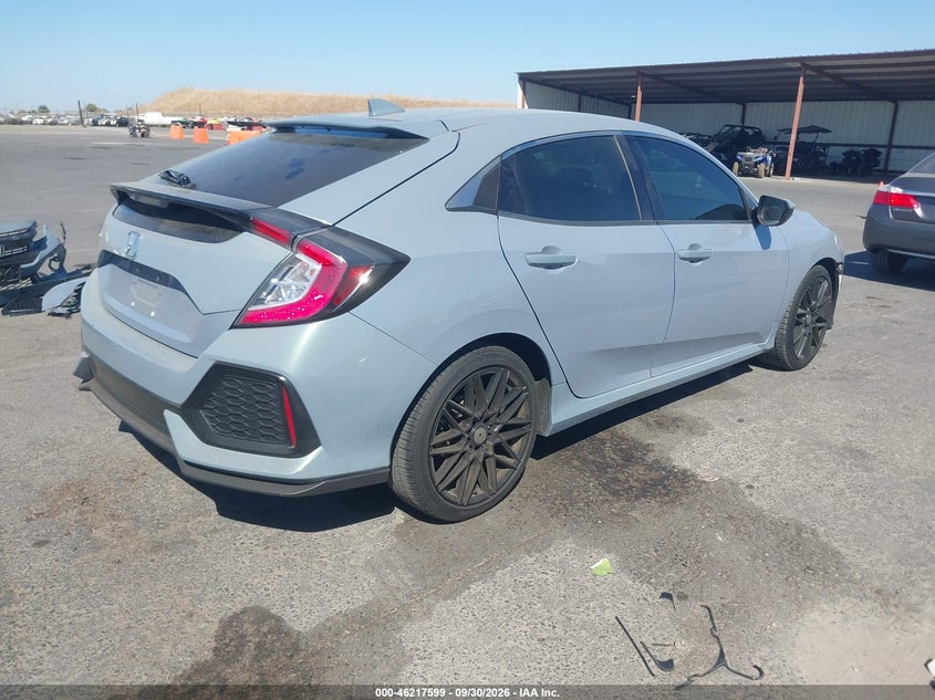 Vin: shhfk7h20hu411476, lot: 46717522, honda civic lx 20174