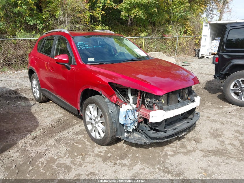 Vin: jm3ke4dyxf0528937, lot: 46717560, mazda cx-5 grand touring 2015 img_1