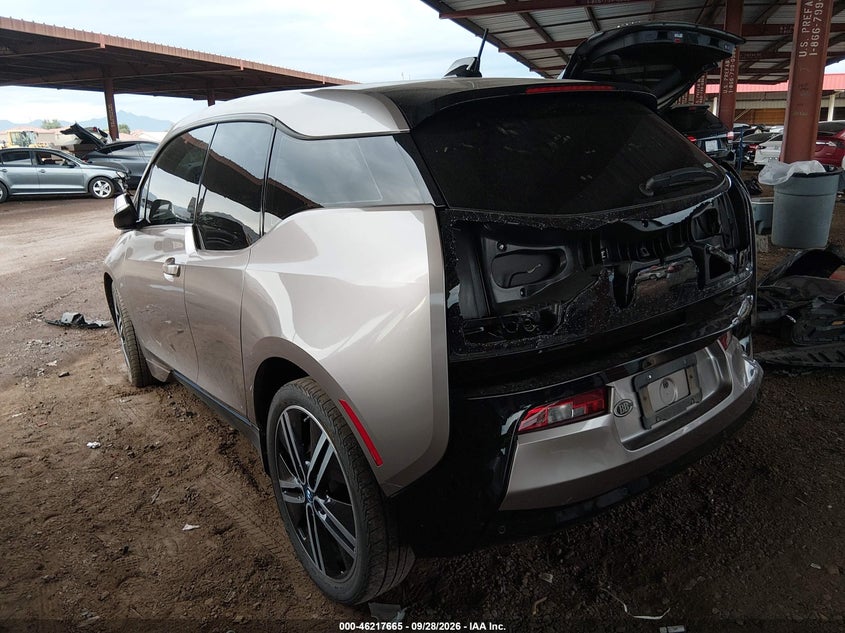 Vin: wby1z4c59ev273049, lot: 46717588, bmw i3 base w/range extender 20143
