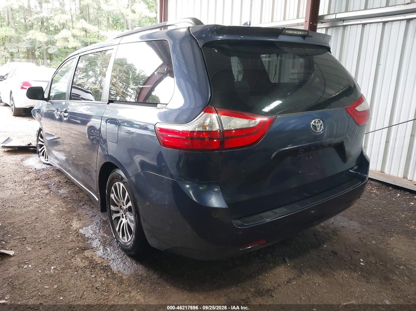 Vin: 5tdyz3dc6ks974421, lot: 46717619, toyota sienna xle premium 8 passenger 20193