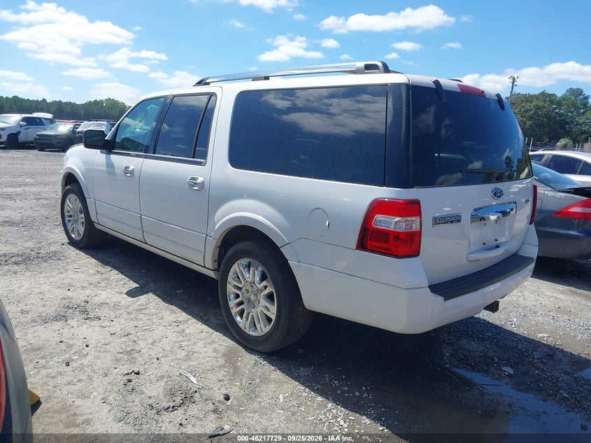 Vin: 1fmjk1k52def34702, lot: 46717650, ford expedition el limited 20133