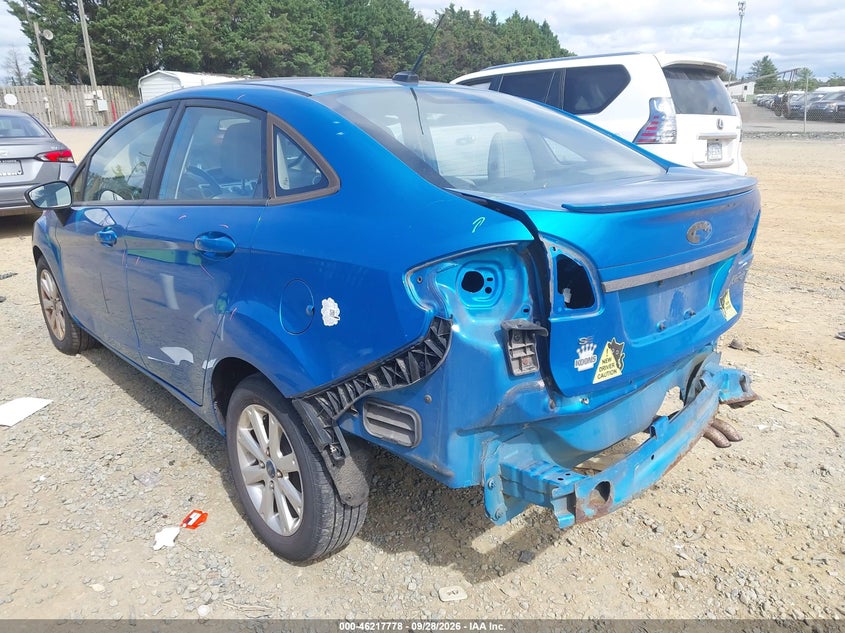 FORD FIESTA 2013 VIN 3FADP4BJ8DM136542