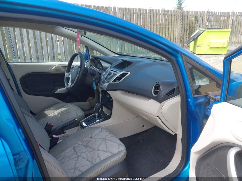 FORD FIESTA 2013 VIN 3FADP4BJ8DM136542