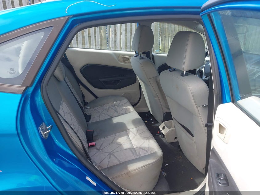 FORD FIESTA 2013 VIN 3FADP4BJ8DM136542