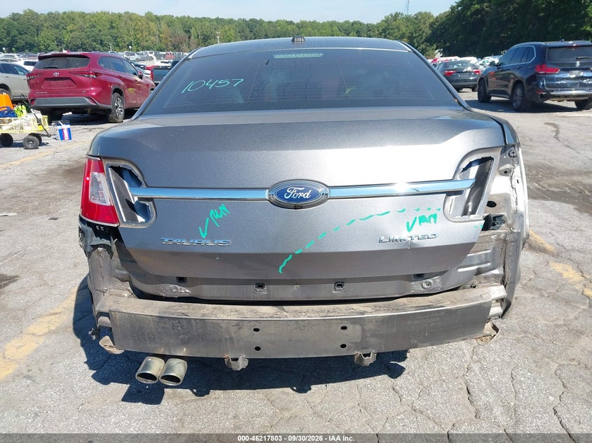 FORD TAURUS 2011 VIN 1FAHP2FW7BG167851