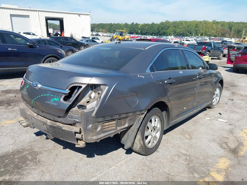 FORD TAURUS 2011 VIN 1FAHP2FW7BG167851