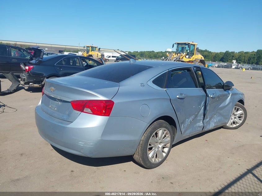 Vin: 1g11y5sl1eu138270, lot: 46717737, chevrolet impala 1ls 20144