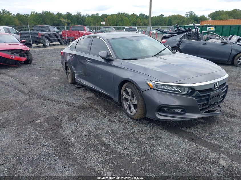 Vin: 1hgcv1f52ka080200, lot: 46717745, honda accord ex-l 20191
