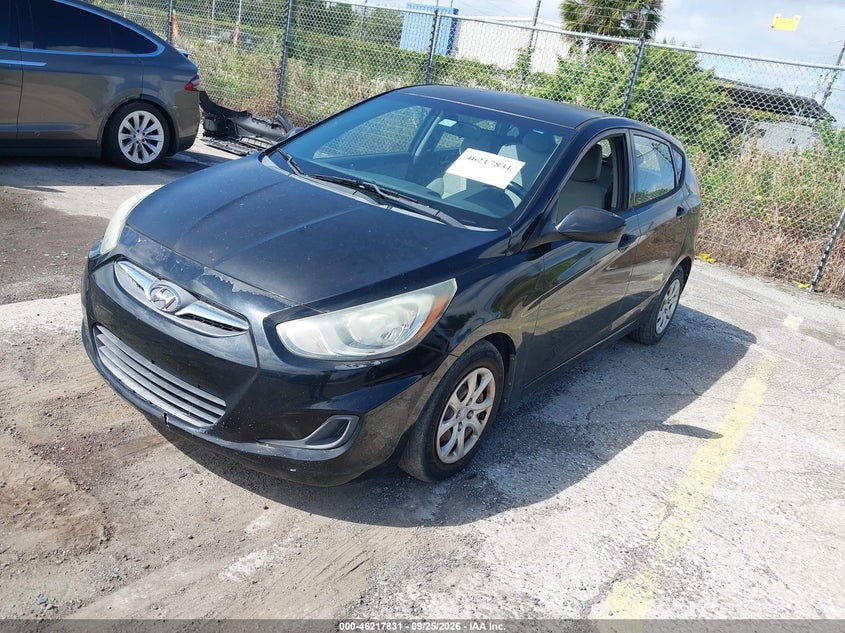 Vin: kmhct5ae0eu188607, lot: 46717754, hyundai accent gs 20142