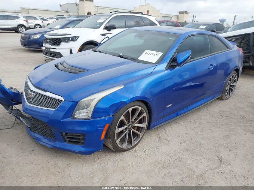 Vin: 1g6an1ry4h0203170, lot: 46717755, cadillac ats-v 20172