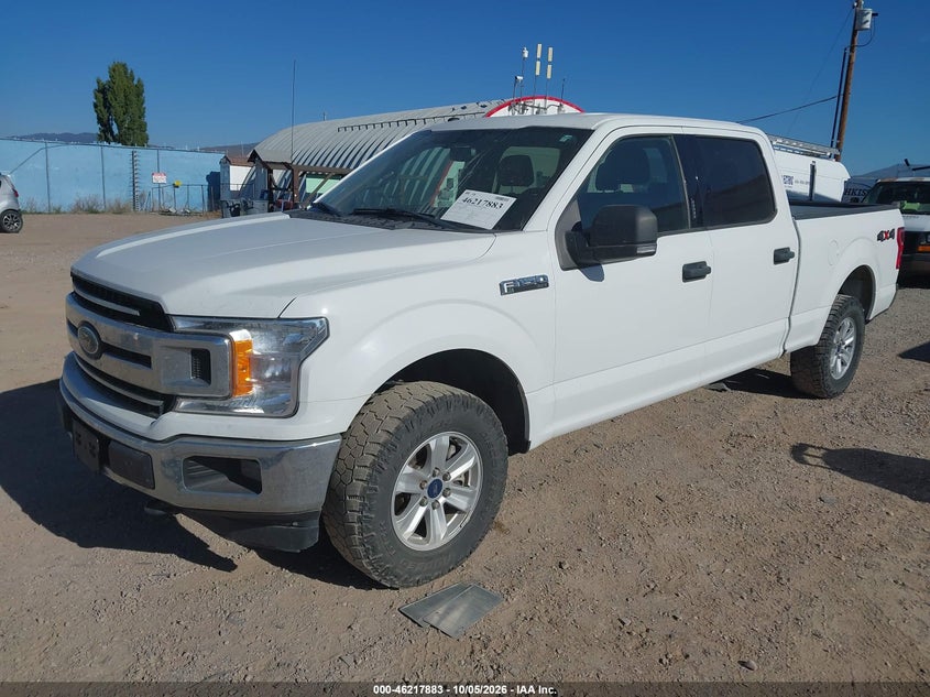 Vin: 1ftfw1e53jfd71476, lot: 46717806, ford f-150 xlt 20182