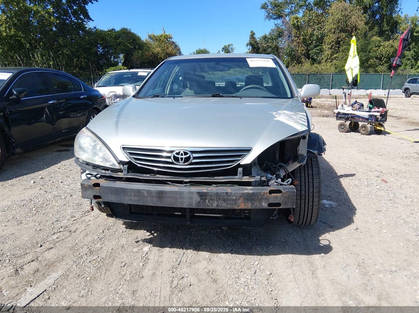 TOYOTA CAMRY 2005 VIN 4T1BE32K75U992630