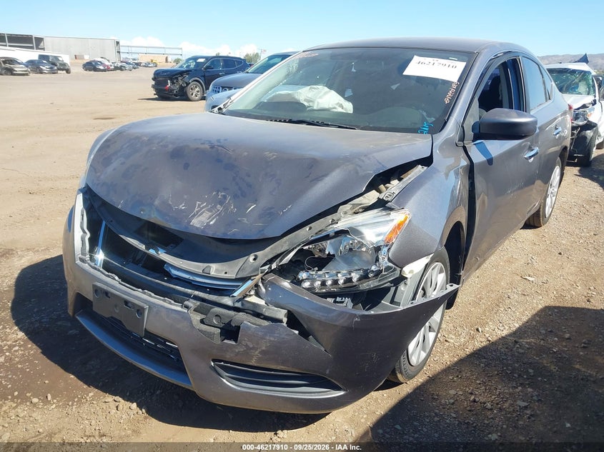 2015 Nissan Sentra, Невідомо, IAAI, VIN 3N1AB7AP1FY342576 — фото 2