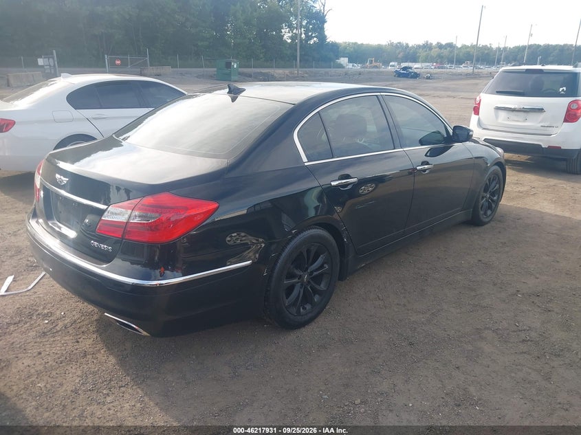 Vin: kmhgc4dd2cu181458, lot: 46717854, hyundai genesis 3.8 20124