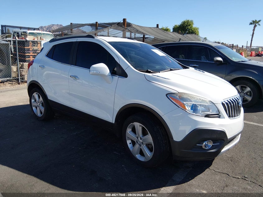 2016 Buick Encore Leather, Износ, IAAI, VIN KL4CJGSBXGB638783