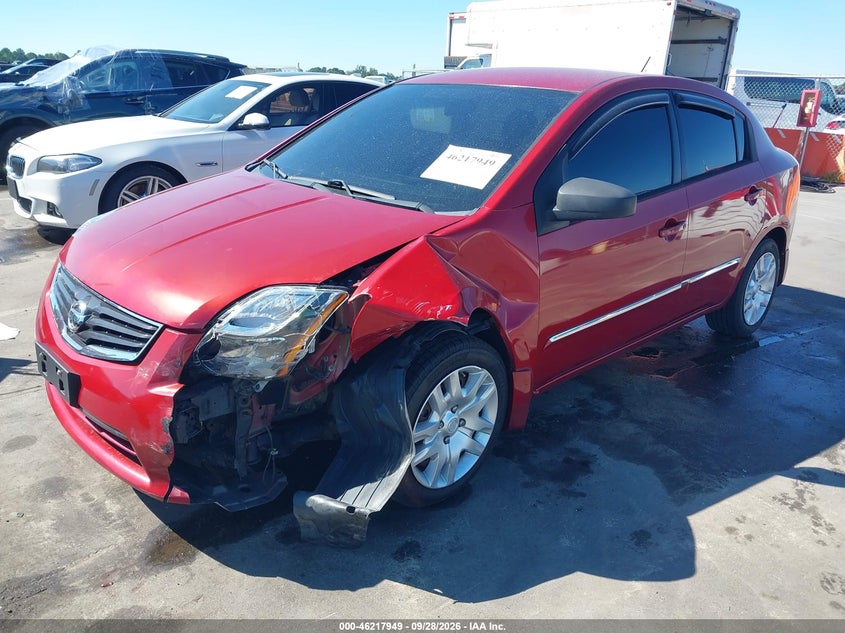 2010 Nissan Sentra 2.0S, Left Front, IAAI, VIN 3N1AB6AP7AL711988 — photo 2