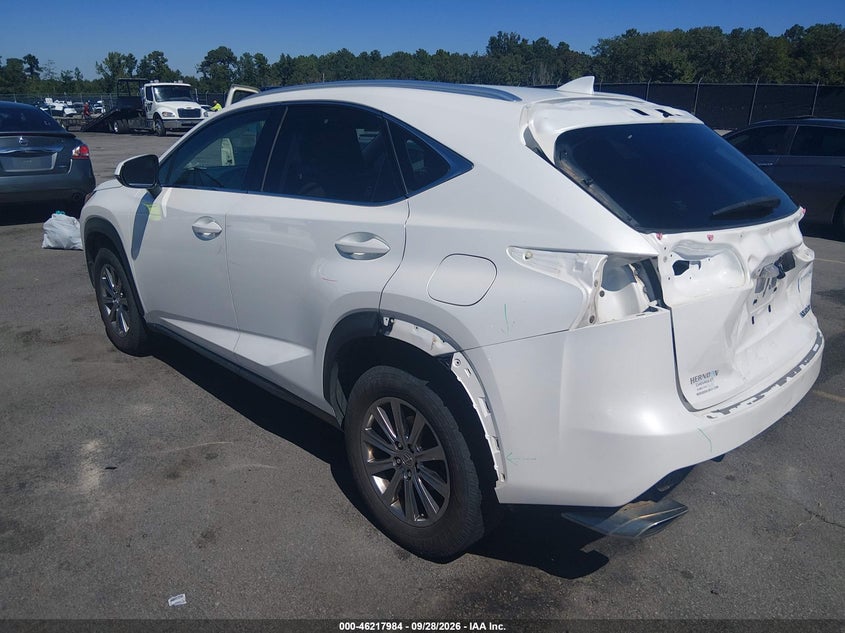 LEXUS NX 200T 2017 VIN JTJYARBZ8H2061061
