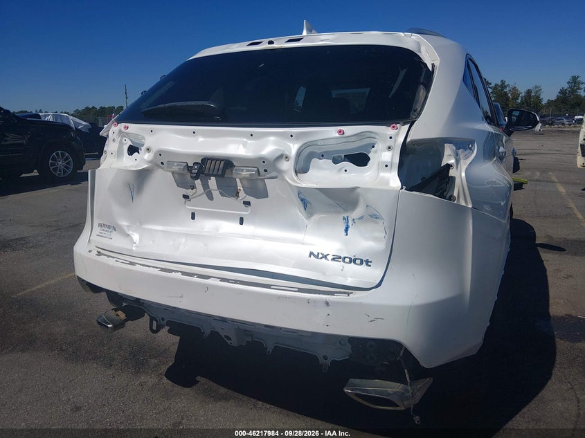 LEXUS NX 200T 2017 VIN JTJYARBZ8H2061061
