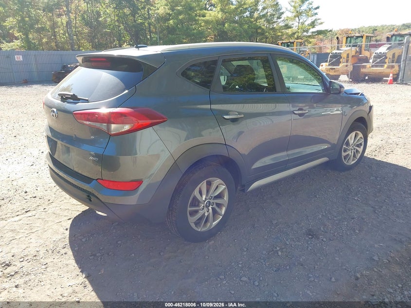 Vin: km8j3ca49hu338480, lot: 46717929, hyundai tucson se 20174