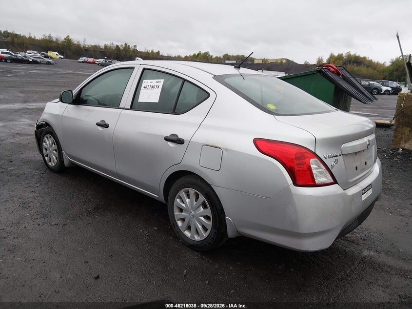 Vin: 3n1cn7ap9fl859606, lot: 46717961, nissan versa 1.6 s 20153