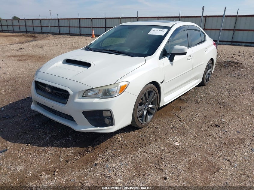 Vin: jf1va1f61g9812469, lot: 46717984, subaru wrx premium 20162