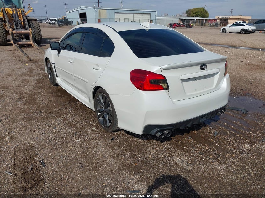 Vin: jf1va1f61g9812469, lot: 46717984, subaru wrx premium 20163