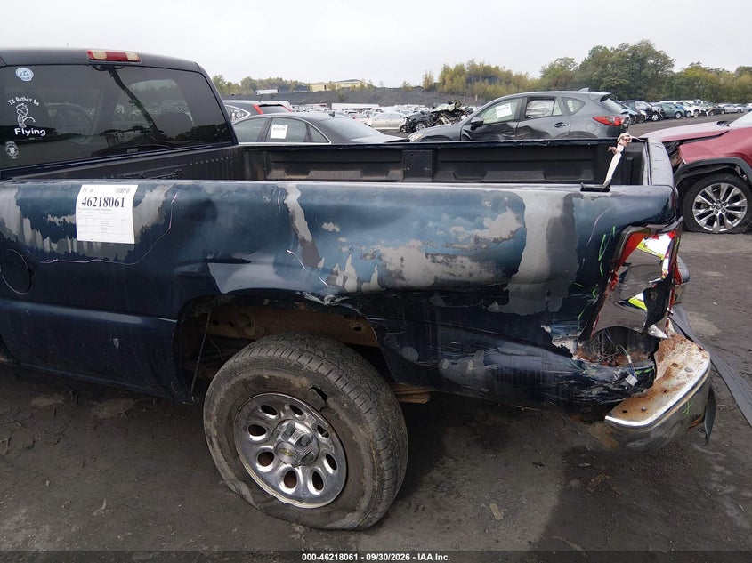 CHEVROLET SILVERADO 1500 CLASSIC 2007 VIN 1GCEC14X67Z191150