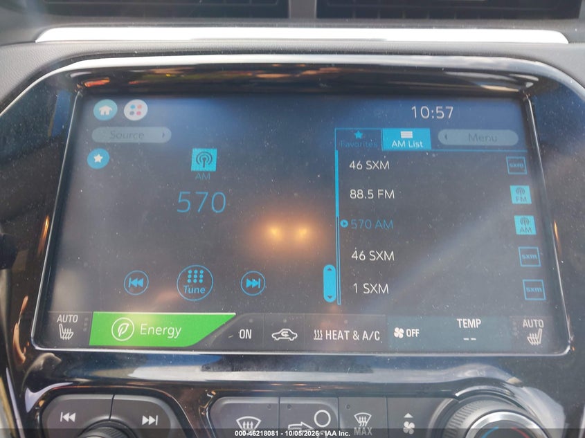 CHEVROLET BOLT EV 2017 VIN 1G1FX6S01H4132364